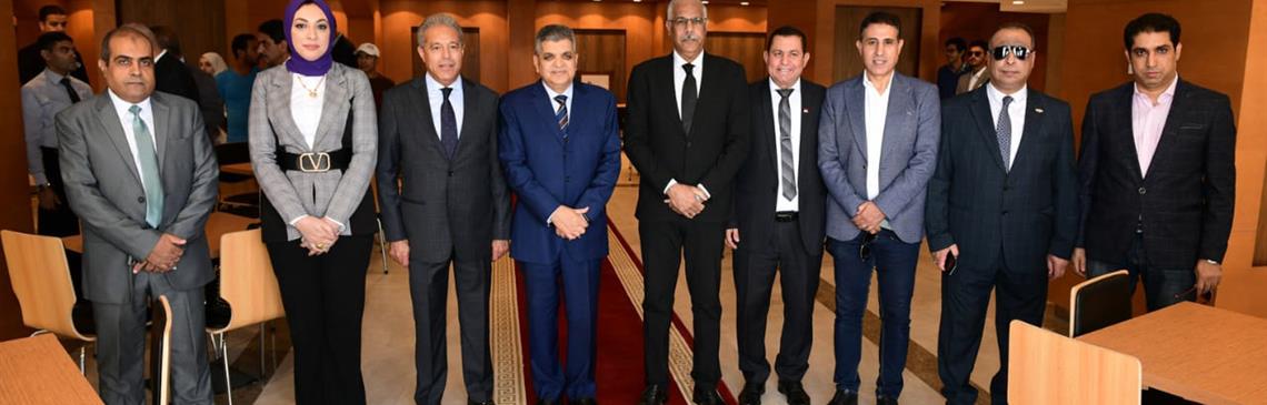 Egyptian Football Association Visits Suez Canal Authority and Praises its Latest World-Class Sports Facilities